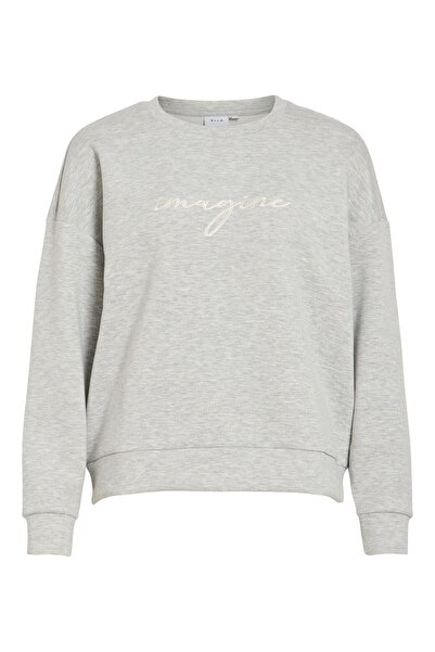 VILA Langärmeliges Sweatshirt VISIFFI Rundhals