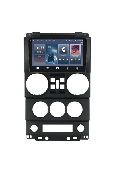 Piloton Dedicated Navigation for Jeep Wrangler Rubicon (2008-2010) - 9 inch, 2 GB RAM, 32 GB, Quad C