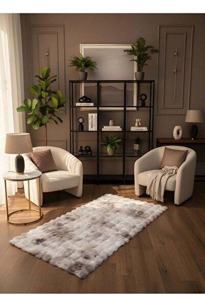 Rose'n Home TAVŞAN NEO KAHVE - Kaymaz Taban Tavşan Shaggy Yatak Odası Oturma ...