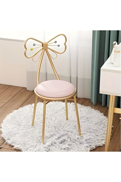 Generic A pink beauty chair with a backrest and luxurious,velvet cushions; a chair for a nail salon.