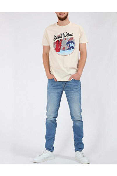 Evendi T-shirt, Cream