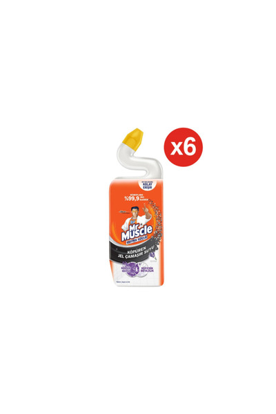 Mr. Muscle Set x6 – Extra Strong Limescale Remover, Chlorine Foam, Lavender, ...