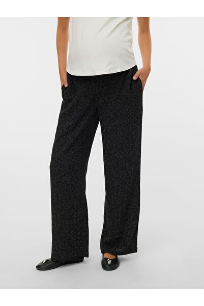 Mama Licious Hose mit weitem Beinschnitt Weiter Beinschnitt Niedrige Taille Hose