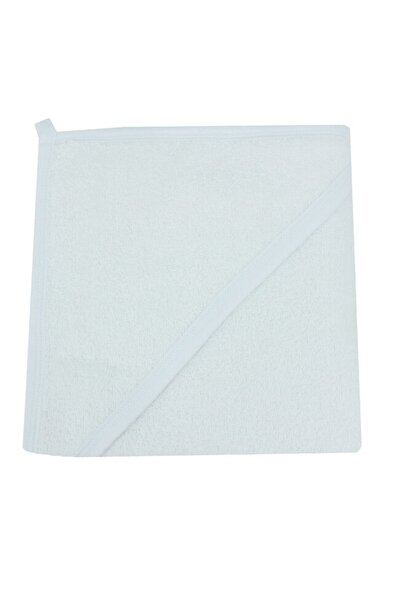 PRICHINDEL Hooded towel, cotton, Prichindel, white, 75 x 75 cm