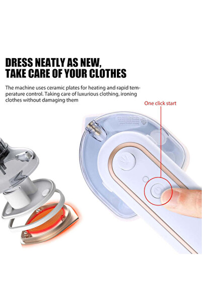 Generic Travel friendly Portable Mini Electric Steam Iron YTJ-01