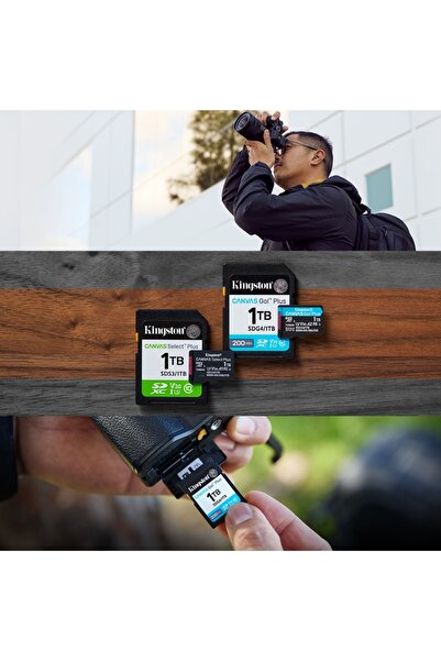 Kingston Κάρτα MicroSD 256GB Canvas Go Plus, με προσαρμογέα SD, Κλάση 10, UHS-I U3, V30, A2, Μαύρο