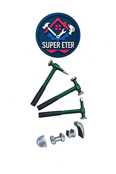 super ETER طقم مطرقة هيكل السيارة وتشكيل المعادن، 7 قطع، موديل 10005926