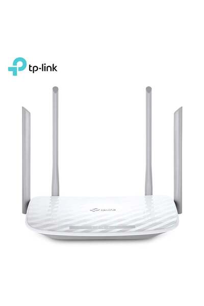 TP-LINK جهاز توجيه لاسلكي ثنائي النطاق Archer C50 أبيض