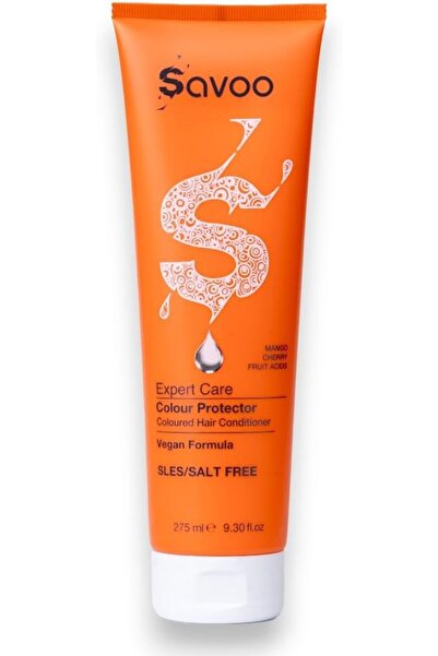 SAVOO بلسم نباتي للشعر المصبوغ 275 مل - تركيبة مغذية بأحماض الفاكهة والمانجو والجبن