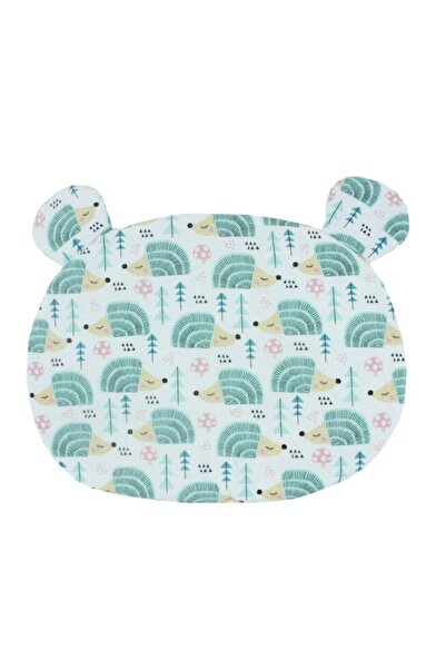 PRICHINDEL Pernă subțire, bumbac, Arici, multicoloră, 37 x 29 cm