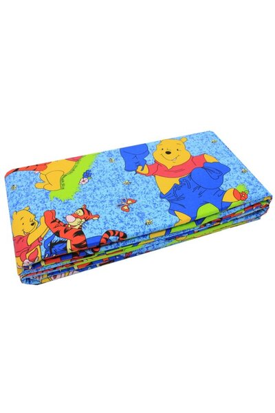 PRICHINDEL Set de 2 bare de protecție pentru pătuț, bumbac, Winnie și Aiurel,...