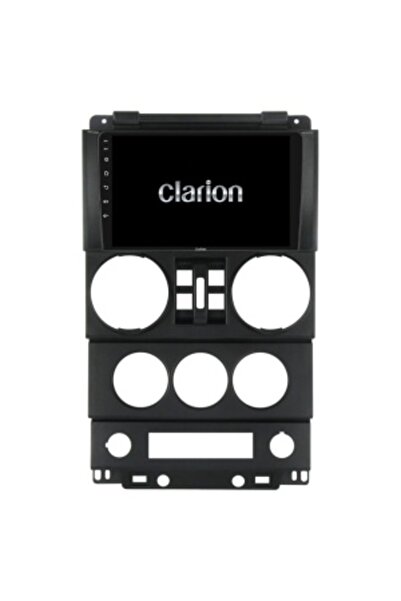 Clarion Navigation for Jeep Wrangler Rubicon (2008-2010) - 9 inch, 4 GB RAM, 64 GB, Quad Core