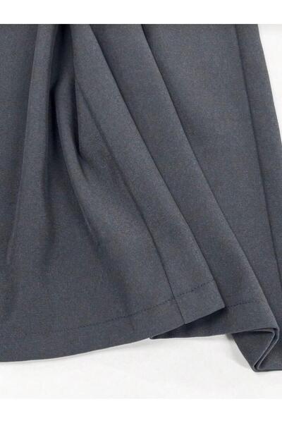 MEGOMEL High Waist Slit Long Skirt