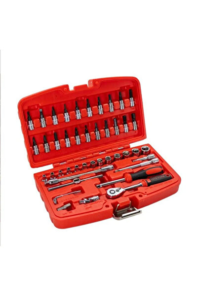 CETA FORM 46 Parça 1/4” Lokma Takımı Plastik kutu C00-46PH2