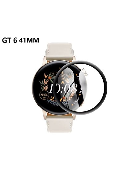 UnDePlus Huawei Watch Gt 6 41mm Full Screen Ppma Easy Application Nano Watch Protector with Apparatus