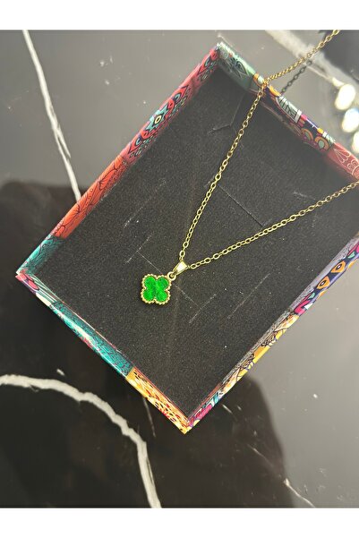 Menshure قلادة من الفولاذ موديل البرسيم