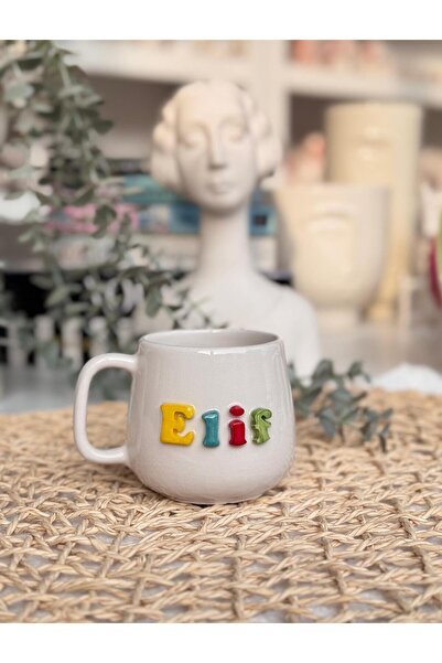 MeGgDecor 240ml Kişiye Özel İsimli Kupa