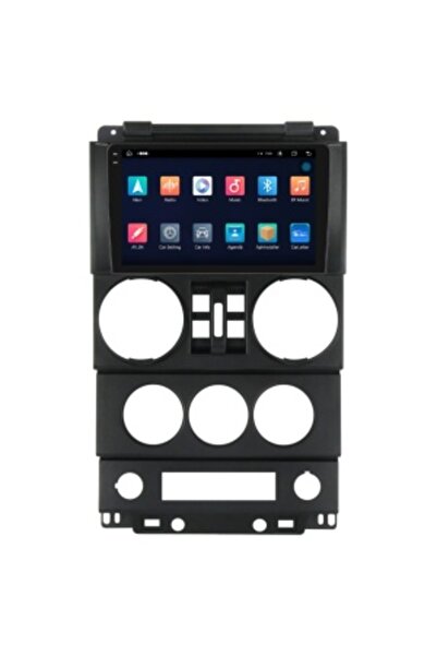 Piloton Dedicated Navigation for Jeep Wrangler Rubicon (2008-2010) - 2K, 8GB RAM, 256GB, Octa-Core