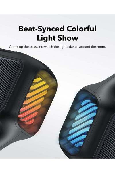 Soundcore Boom 2 Outdoor Speaker — 80W, BassUp 2.0, 24H Playtime, IPX7 Waterproof