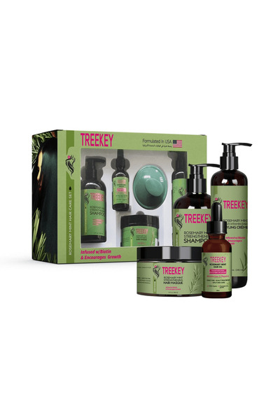 genernic مجموعة العناية بالشعر بالروزماري والنعناع