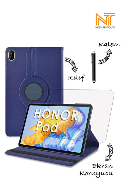 Nezih Case Huawei Honor Pad X7 8.7 Inch 360 Rotating Stand Case + Screen Protector + Stylus