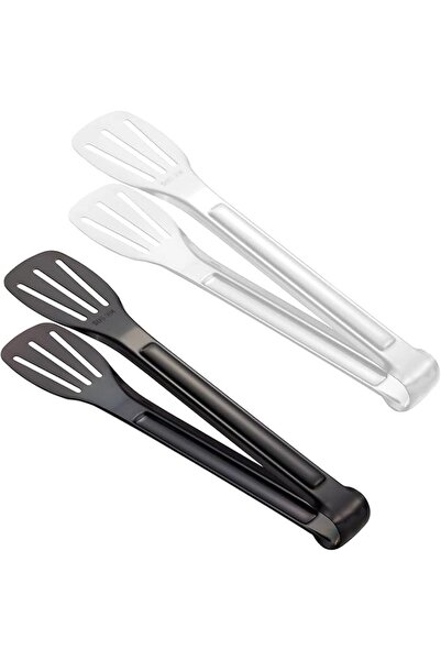 rayyan 2Pcs Stainless Steel Kitchen Tongs, Serving Tongs Kitchen Tongs, Stain...