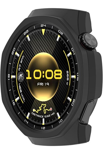 UnDePlus Huawei Watch Gt 6 Pro 46mm Hard Pc Case and Screen Protector Without Writing Watch