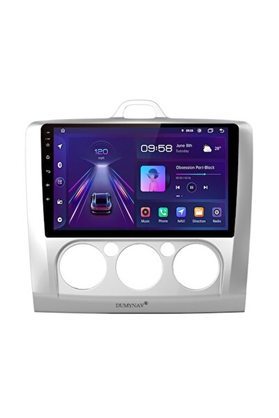 DUMYNAV Navigație auto Android 13 pentru Ford Focus 2 (2004-2011) — 4GB RAM /...
