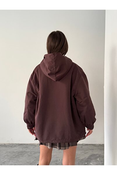 mydukkan.co Hooded Plush Coat