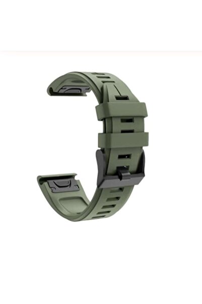 PHN MAG Curea cu eliberare rapidă pentru Garmin Fenix/Forerunner 22mm - Green...