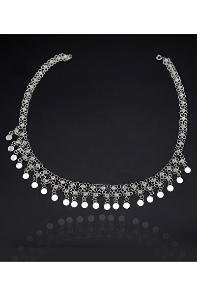 Midyat Nurtaş Gümüş Tam 2 Sıralı Pullu Kişniş Model Telkari 925 Ayar Gümüş Gerdanlık 201024781