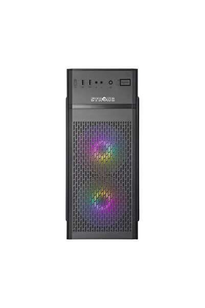 Strong Murky 2x 120mm Rainbow Fanlı ATX Mesh Gaming Bilgisayar Kasası (Powersız)