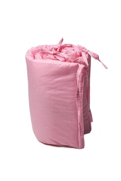 PRICHINDEL Set de 2 bare de protecție pentru pătuț, roz închis, 180 x 30 cm