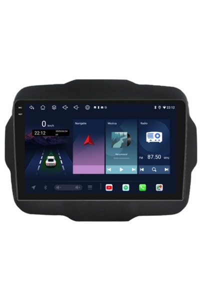 Piloton Navigație pentru Jeep Renegade (2014-2023) 9 inch, 6GB RAM, 128GB, Oc...