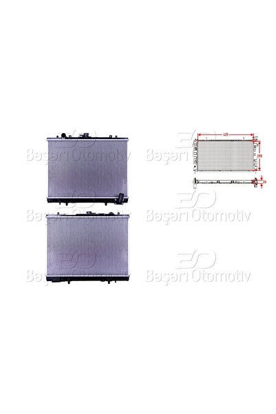 VWAG Su Radyatoru Brazıng Mt 425X598x26 Mıtsubıshı L200 MR281023