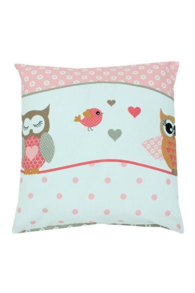 PRICHINDEL Pernă bufniță mare roz