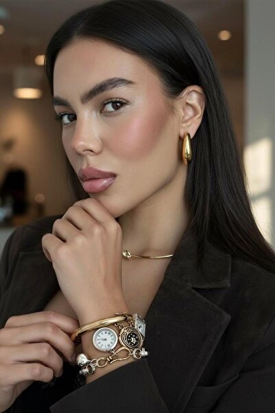 neslyaccessories Double Watch Charmlı Bracelet