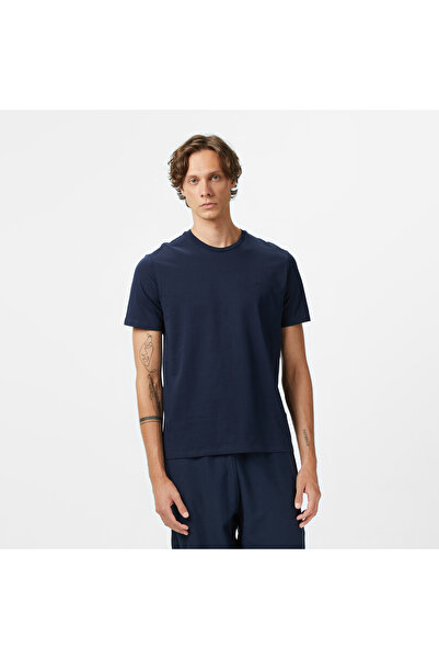 Calvin Klein Smooth Solid Men's Blue T-Shirt