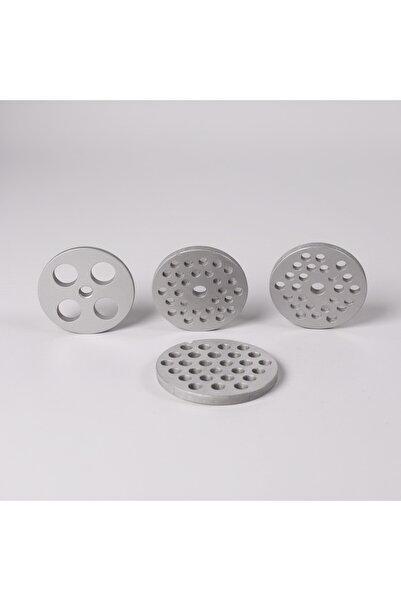 Russet 4'lü 12'lik Et Çekme Makinası 5mm, 6mm, 8mm, 20 mm Kuşbaşı Kıyma Makin...