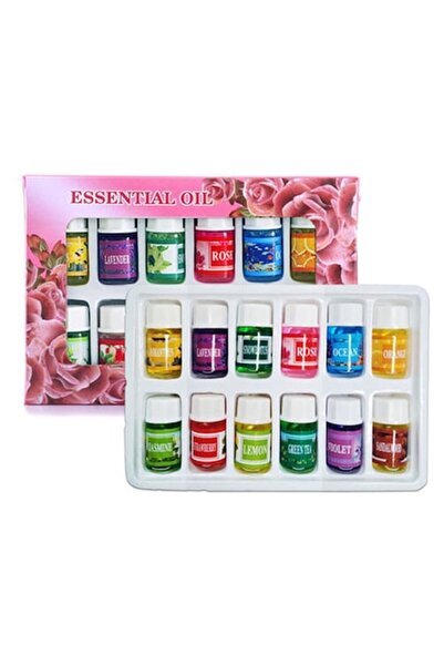 Boxely Set of 12 Essential Oils for Aromatherapy, Plant Extracts, 3 ml Each