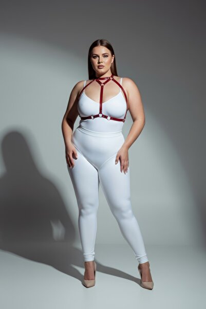 Angels Passion Plus Size Red Lingerie Set