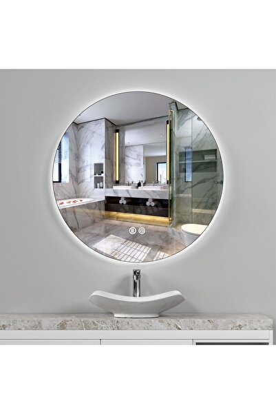 Smack SanitLed Mirror, 60 Cm, Cold Light, Warm Light, Neutral Light, Defog Function, Touch Sensor