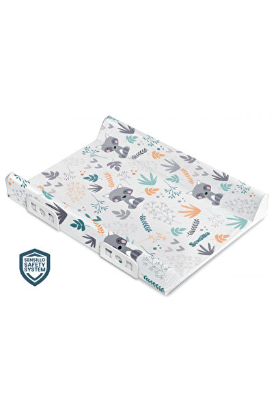 Sensillo Saltea de infasat Forest Racoon Platinum 70x50 cm cu intaritura,acce...