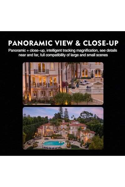 CRONY CG-Q821A 4MP Dual-Lens WiFi PTZ Security Camera