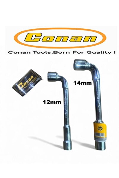 CONAN 2-Piece Long L Wrench Set 12mm & 14mm (Models 10005764, 10005766)