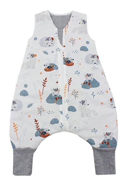 PRICHINDEL Sleeping bag with filling 'Little animals' with feet