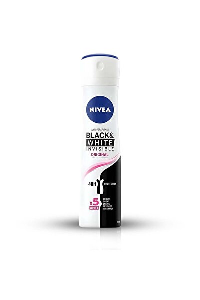 Nevia NIVEA Black & White Clear Deodorant Spray – 48-hour protection – 150 ml