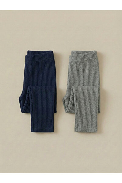 FATELLA Girl's 2-Piece Set of Corded Fabric Stretchy Cotton Children's Long L...