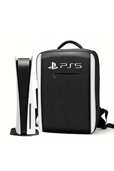 Generic Leon Home PS5 Console Storage Bag - Waterproof Hard Carrying Case for PlayStation 5