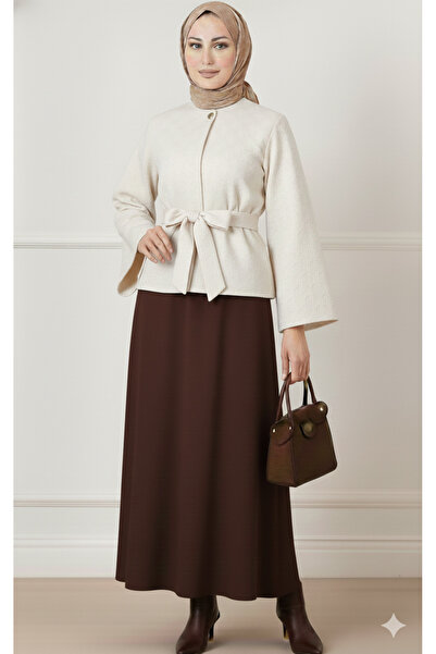 CNG MODA Puff Scuba Fabric Hijab Skirt